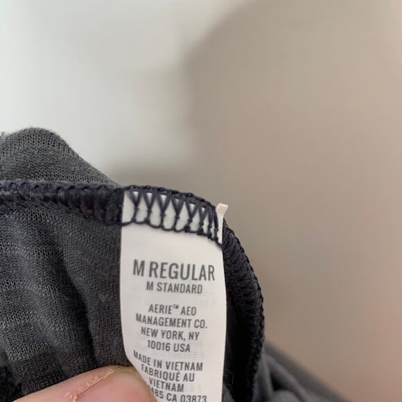 Aerie women's gray Groove On ribbed velour flare pants Medium - Picture 10 of 13